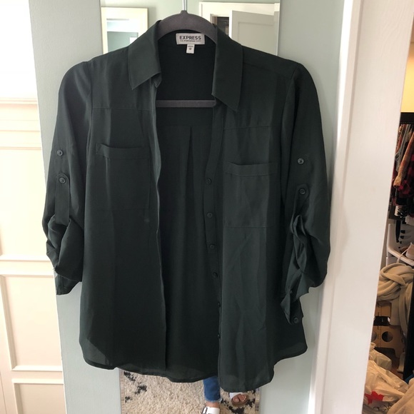 Express button down blouse - Picture 5 of 8